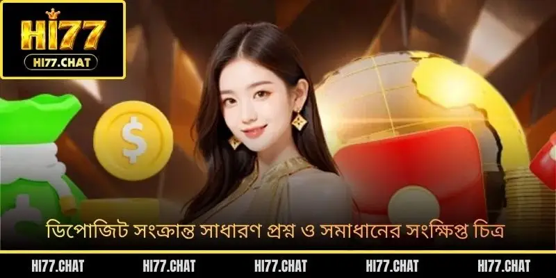 ডিপোজিট সংক্রান্ত সাধারণ প্রশ্ন ও সমাধানের সংক্ষিপ্ত চিত্র