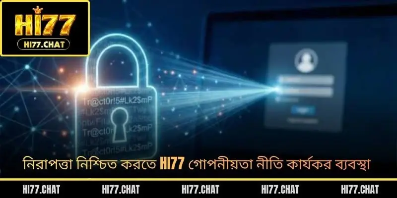 নিরাপত্তা নিশ্চিত করতে HI77 গোপনীয়তা নীতি কার্যকর ব্যবস্থা