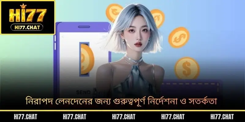 নিরাপদ লেনদেনের জন্য গুরুত্বপূর্ণ নির্দেশনা ও সতর্কতা