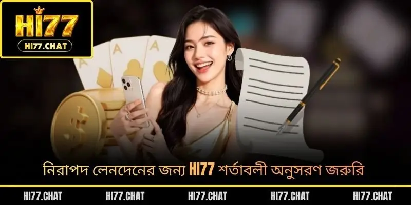 নিরাপদ লেনদেনের জন্য HI77 শর্তাবলী অনুসরণ জরুরি