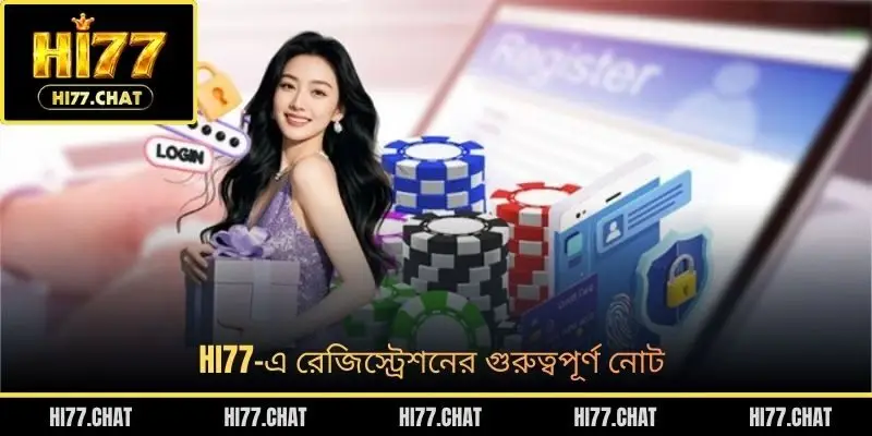 HI77-এ রেজিস্ট্রেশনের গুরুত্বপূর্ণ নোট
